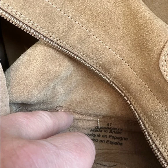 Free People Cream Over the Knee Boots Size 10.5 - Picture 14 of 16